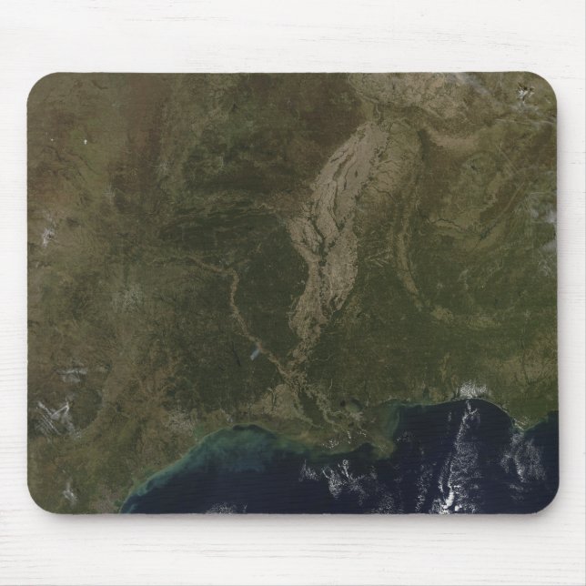A cloud-free view of the southern United States Mouse Pad (Front)