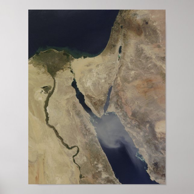 A cloud of tan dust from Saudi Arabia Poster (Front)