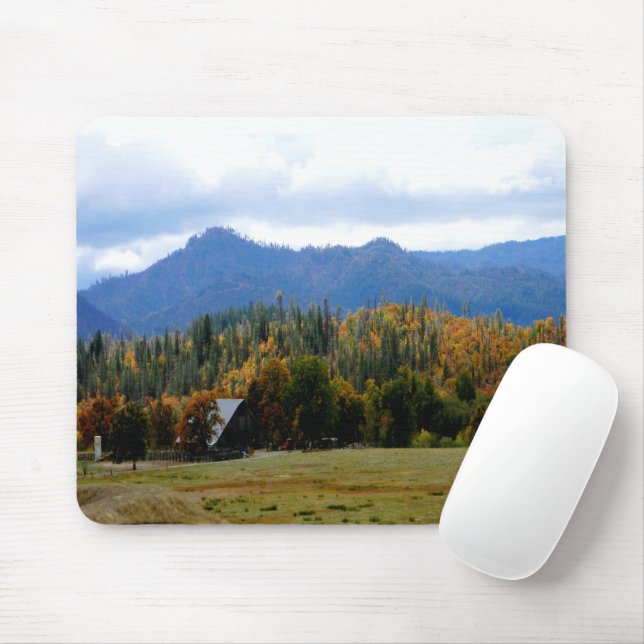 A cloudy Fall day..... Mouse Pad (With Mouse)