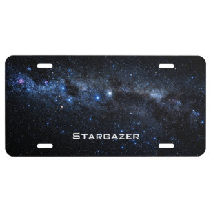 A Cluster of Stars License Plate