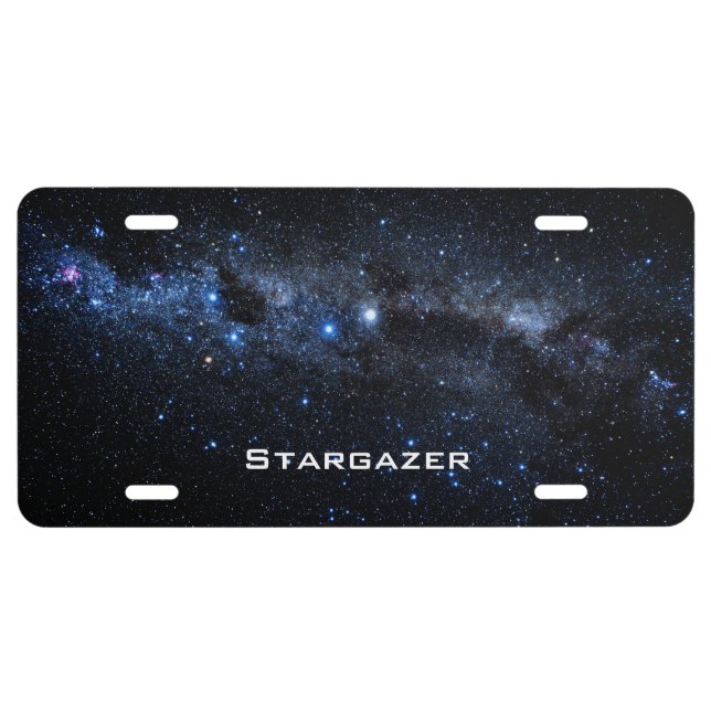 A Cluster of Stars License Plate (Front)