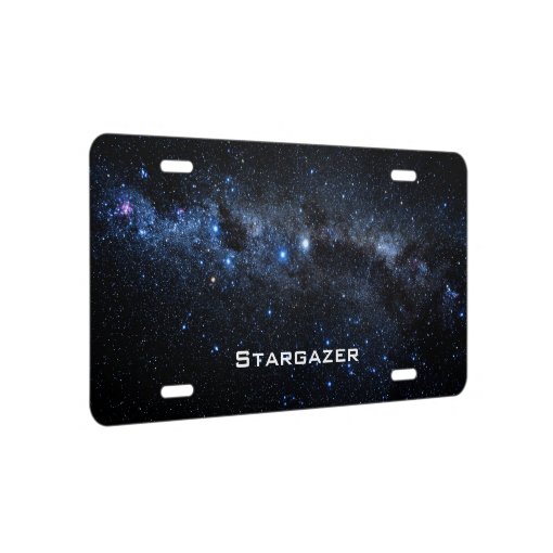 A Cluster of Stars License Plate | Zazzle