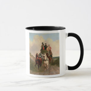 A Coach and Four on an Open Road Mug