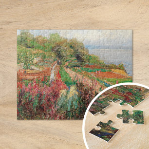 A Coastal Landscape Olga Wisinger-Florian Jigsaw Puzzle