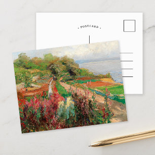 A Coastal Landscape Olga Wisinger-Florian Postcard