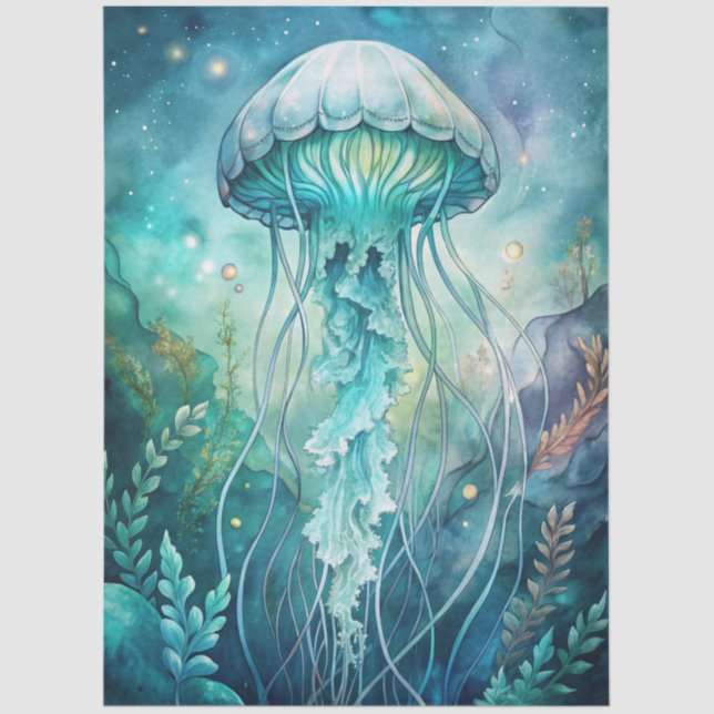 A Coastal Series Design 62 Tissue Paper (Front)