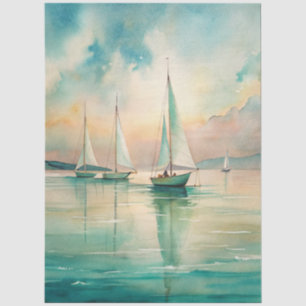 A Coastal Series Design 81 Tissue Paper