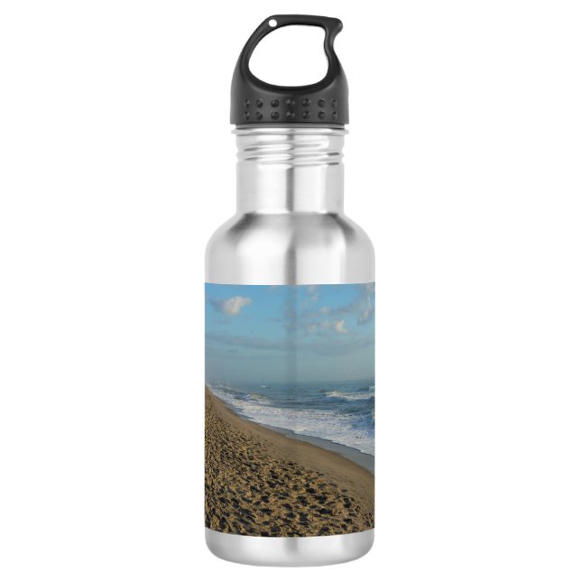 A Cocoa Beach Morning Water Bottle (Front)