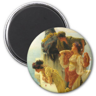 A Coign Of Vantage by Sir Lawrence Alma-Tadema Magnet