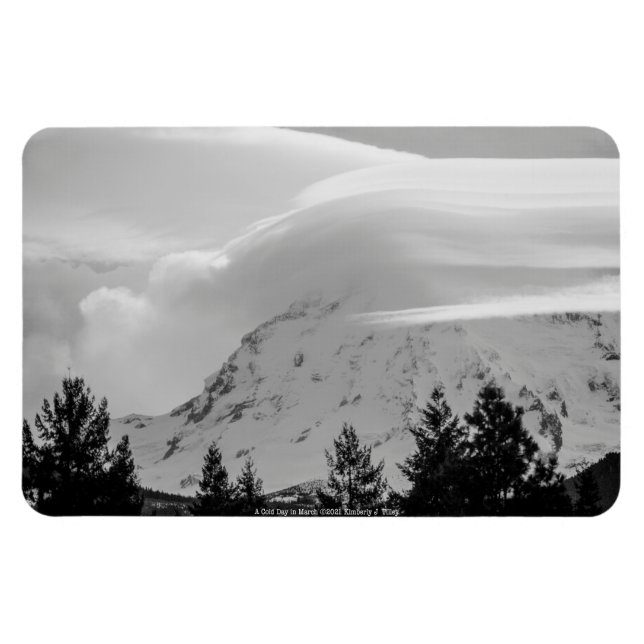 A Cold Day in March Magnet (Horizontal)