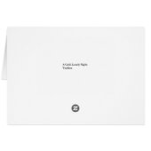 A Cold, Lonely Night Cards (Back Horizontal)