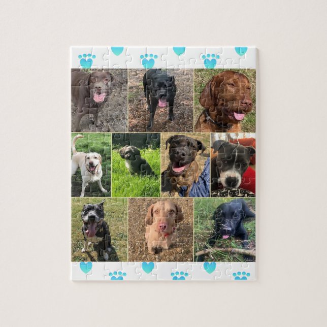 A Collection Of Dogs Puzzle (Vertical)