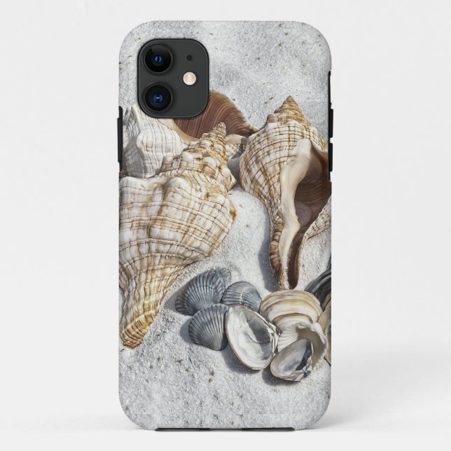 A Collection of Seashells on Sand Case-Mate iPhone Case (Back)