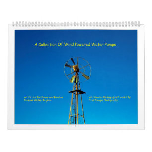 A Collection Of Wind Powered Water Pumps Calendar