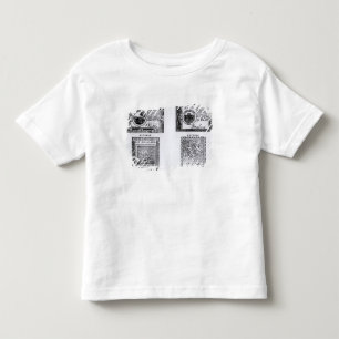 A colonial six dollar bill toddler t-shirt