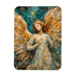 A Colorful Angel Magnet