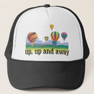 A colorful balloon flying gift - hot Air Balloons Trucker Hat