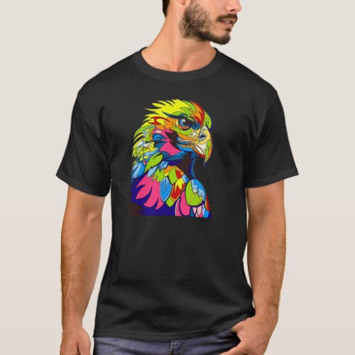 A COLORFUL FALCON HEAD1293png1 T_Shirt