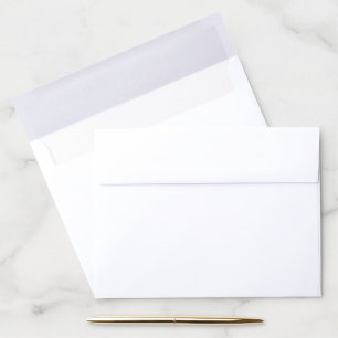 A colorful flower illustration featuring a unique  envelope liner