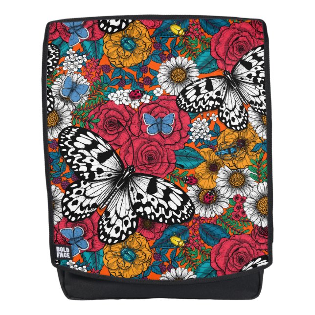 A colorful garden backpack (Front)