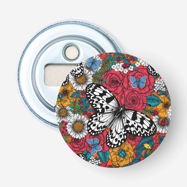 A colorful garden bottle opener (Front)