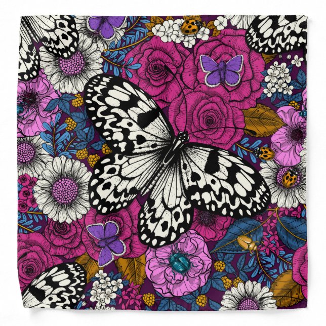 A colorful garden II Bandana (Front)