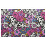 A colorful garden II Fabric