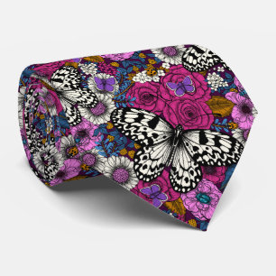 A colorful garden II Neck Tie