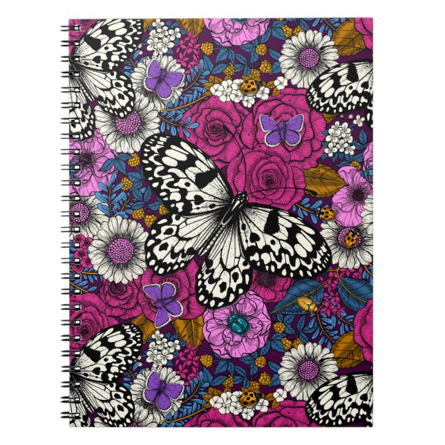A colorful garden II Notebook (Front)