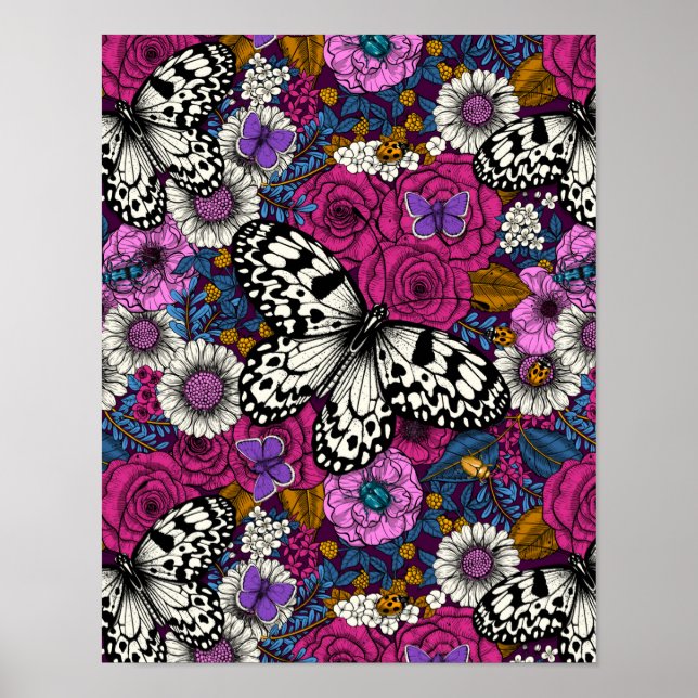 A colorful garden II Poster (Front)