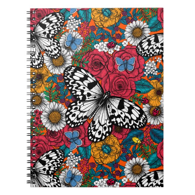A colorful garden notebook (Front)