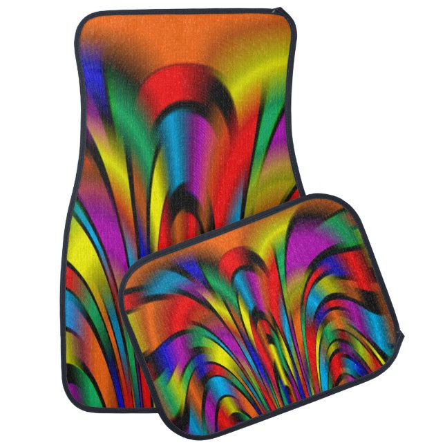 A Colorful Integration Car Mats (Set)
