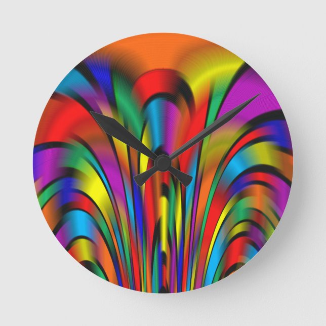 A Colorful Integration Clock (Front)