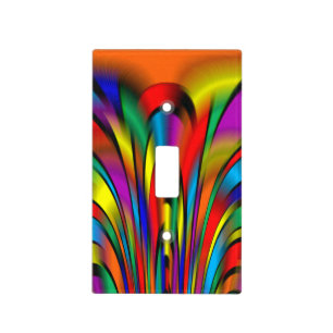 A Colorful Integration Light Switch Cover