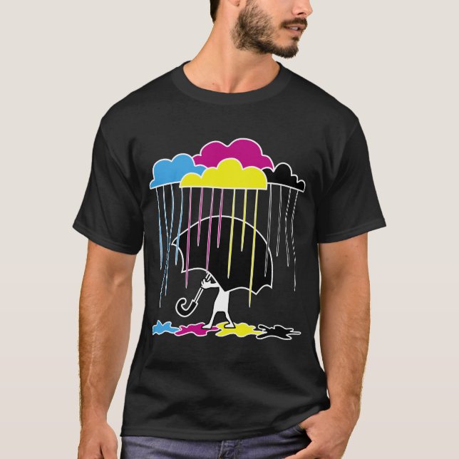 A Colorful Rain T-Shirt (Front)