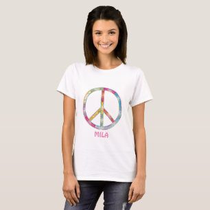A colorful sign of peace T-Shirt
