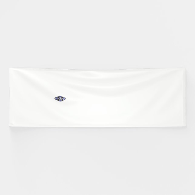 A colorful wall sticker featuring an intricate pat banner (Horizontal)