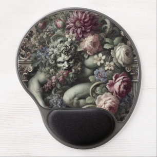 🎭 A Colossal Comedy – Gothic Victorian Gel Mouse Pad