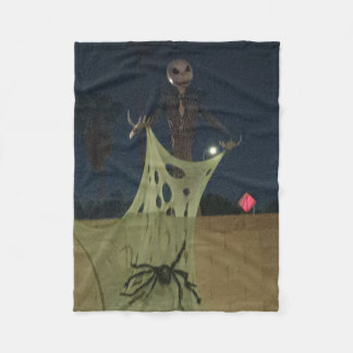 a comfy Haloween Fleece Blanket