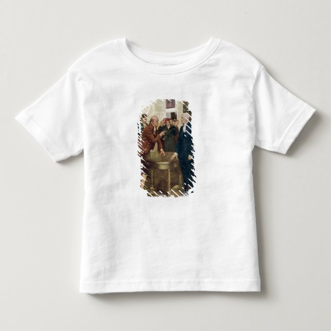 A Committee of Patriots Delivering an Ultimatum Toddler T-shirt (Front)