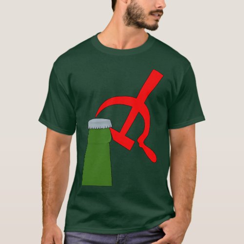 A Communist Beer T_Shirt