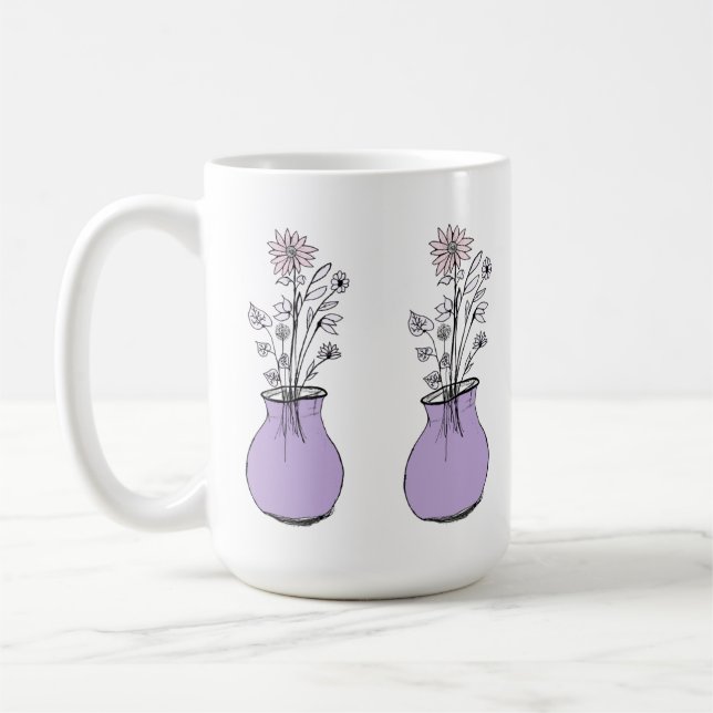 A Community Flowers Mug (Left)