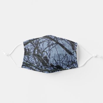 A Companion For Winter Adult Cloth Face Mask by DevelopingNature at Zazzle