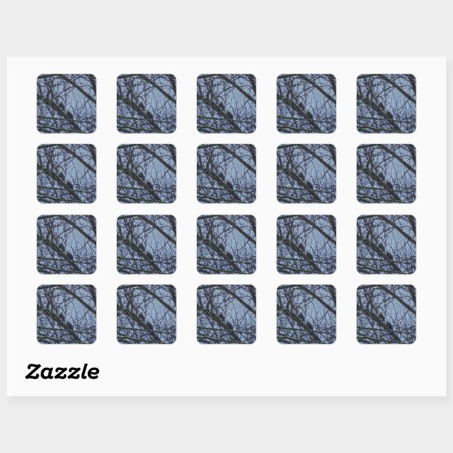 A Companion for Winter Square Sticker (Sheet)