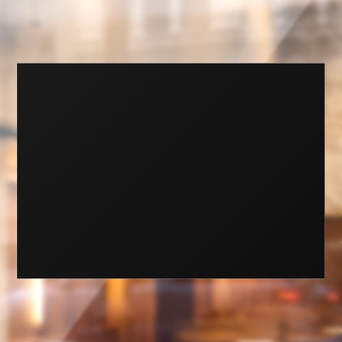 A completely black image with a subtle texture window cling