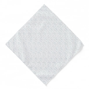 A completely white, featureless surface fills the bandana
