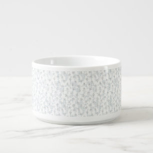 A completely white, featureless surface fills the bowl