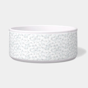 A completely white, featureless surface fills the bowl
