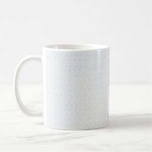 A completely white, featureless surface fills the coffee mug