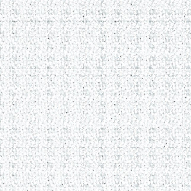A completely white, featureless surface fills the  cutout (Front)